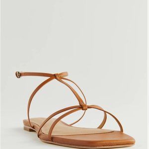 NWT REFORMATION Maxwell Flat Sandal